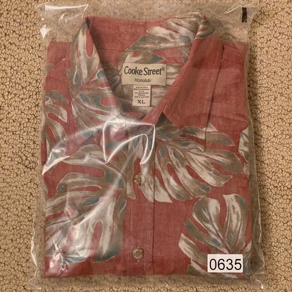 Cooke STREET Honolulu Aloha Reverse Print Hawaiian Shirt Men XL - Picture 9 of 9